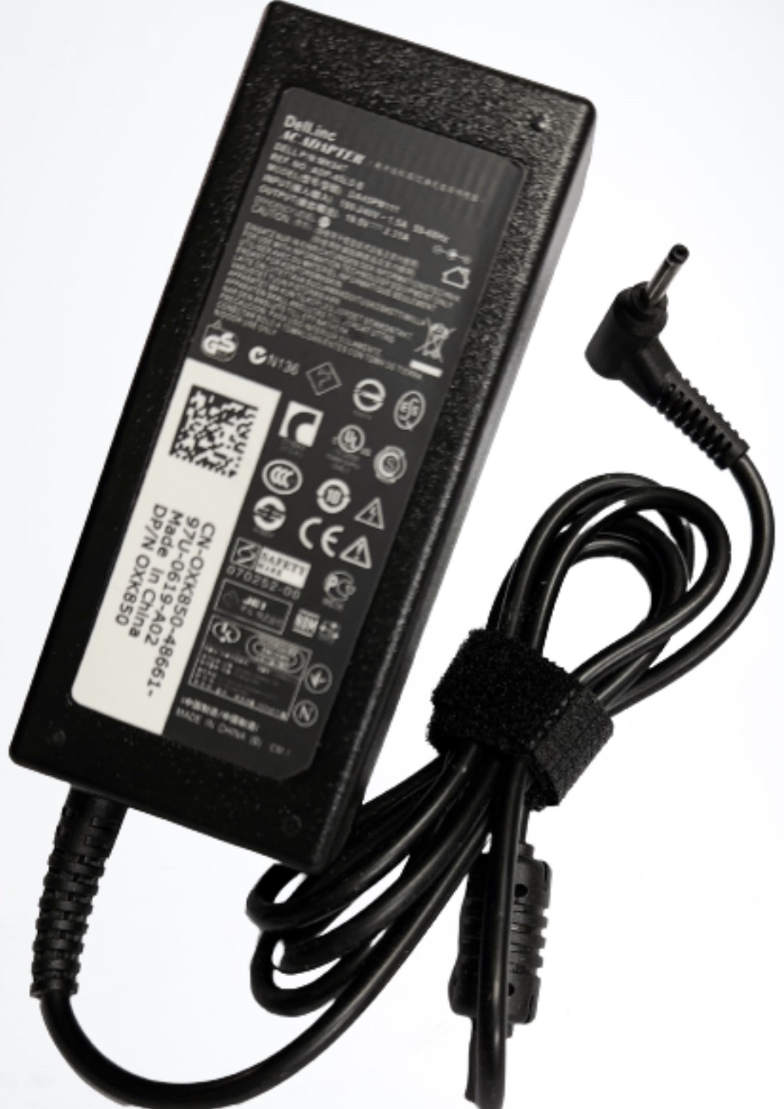 SẠC LAPTOP DELL 19.5V-2.31A chân kim nhỏ 3.0*1.1mm